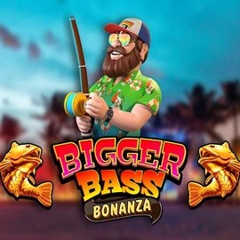 Bigger Bass Bonanza logo by Pragmatic Play at Winbeatz Casino