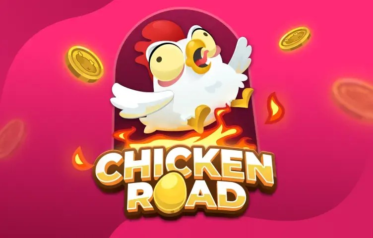 Chicken Road slot logo by InOut at Winbeatz Casino