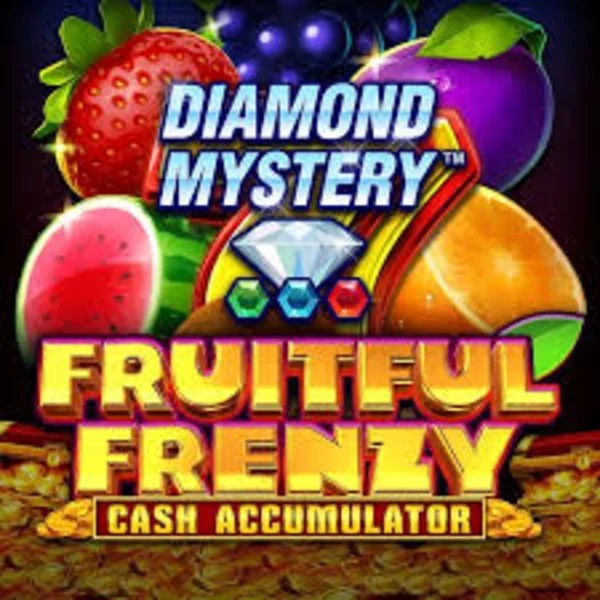 Diamond Mystery Fruitful Frenzy Cash Accumulator by Greentube, showcased at winbeatzcasino.eu – game logo