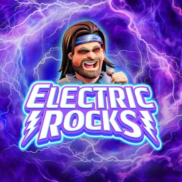 Electric Rocks online game logo by Inspired Gaming on winbeatzcasino.eu