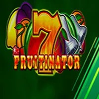Fruitinator Jackpot King slot logo by Blueprint Gaming at Winbeatz Casino