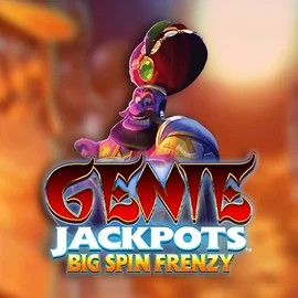 Genie Jackpots: Big Spin Frenzy game by Blueprint Gaming – logo hosted on Winbeatz Casino