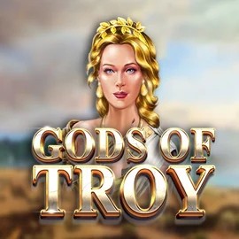 Gods of Troy slot logo by Red Tiger Gaming at Winbeatz Casino