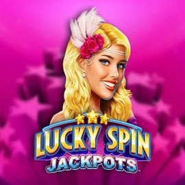Lucky Spin Jackpots slot logo by Novomatic at Winbeatz Casino
