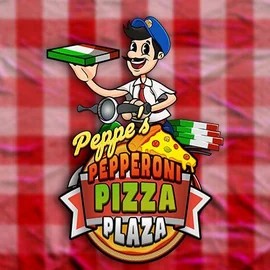 Peppe’s Pepperoni Pizza Plaza by Pragmatic Play, showcased at winbeatzcasino.eu – game logo