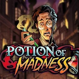 Slots logo of Potion of Madness from Play'n GO at Winbeatz Casino