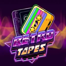 Retro Tapes online game logo by Push Gaming on winbeatzcasino.eu
