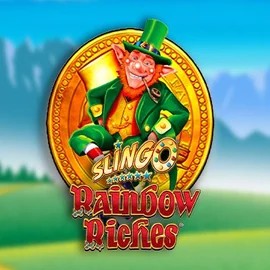 Slingo Rainbow Riches game by Gaming Realms – logo hosted on Winbeatz Casino
