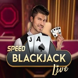 Speed Blackjack online game logo by Pragmatic Play on winbeatzcasino.eu