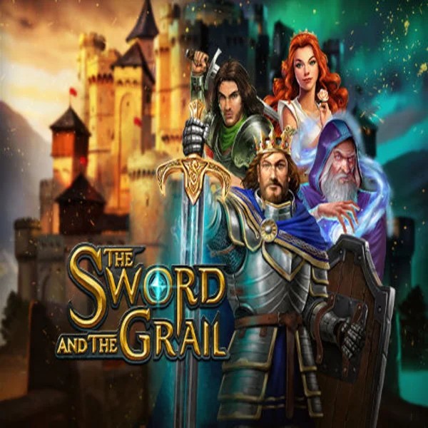 Official Slots logo: The Sword and the Grail by Play'n GO at Winbeatz Casino