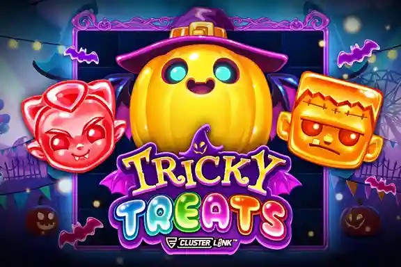 Tricky Treats logo by Push Gaming at Winbeatz Casino